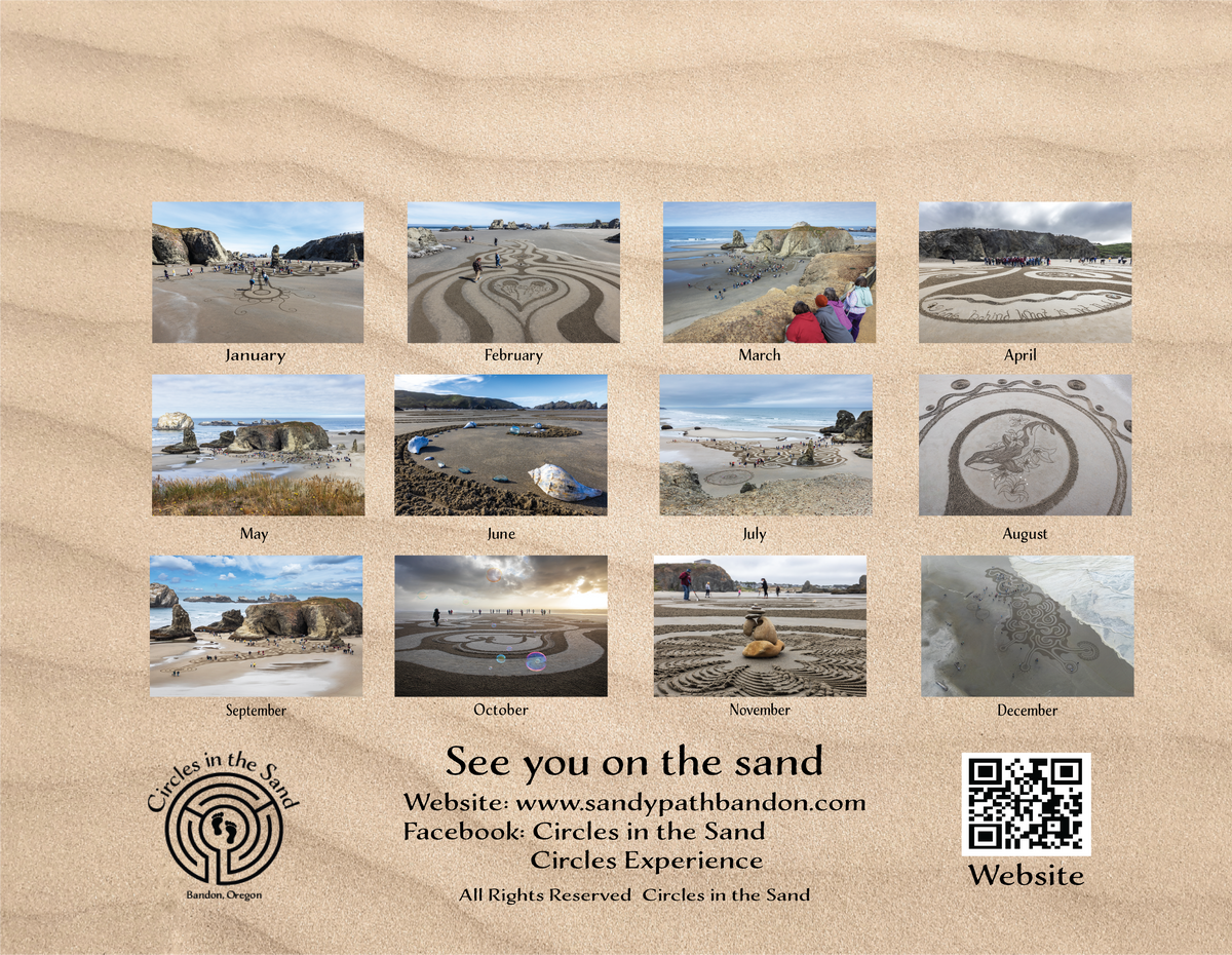 2027 Circles in the Sand Calendar