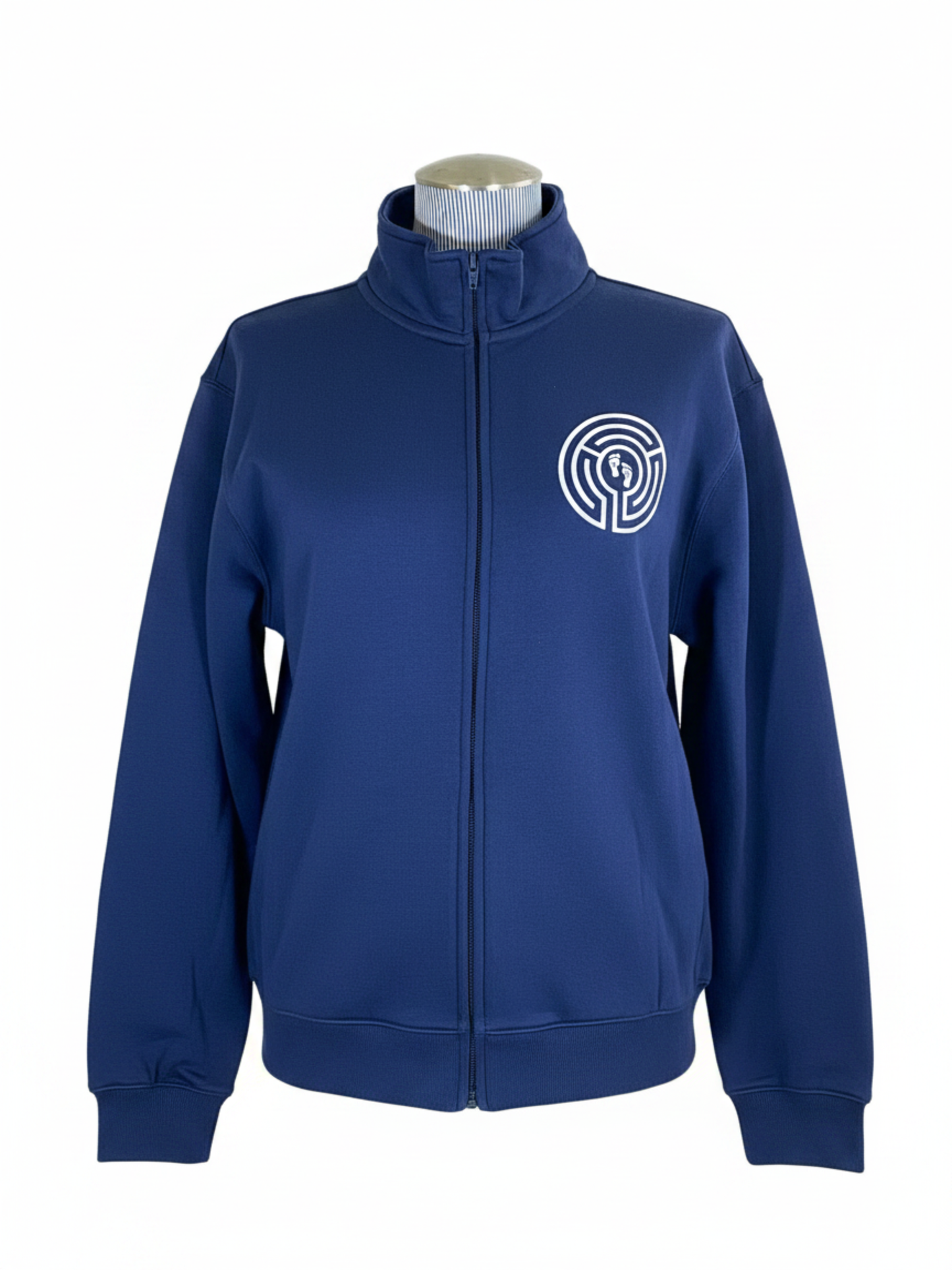 Full-Zip Sweatshirt, No Hood