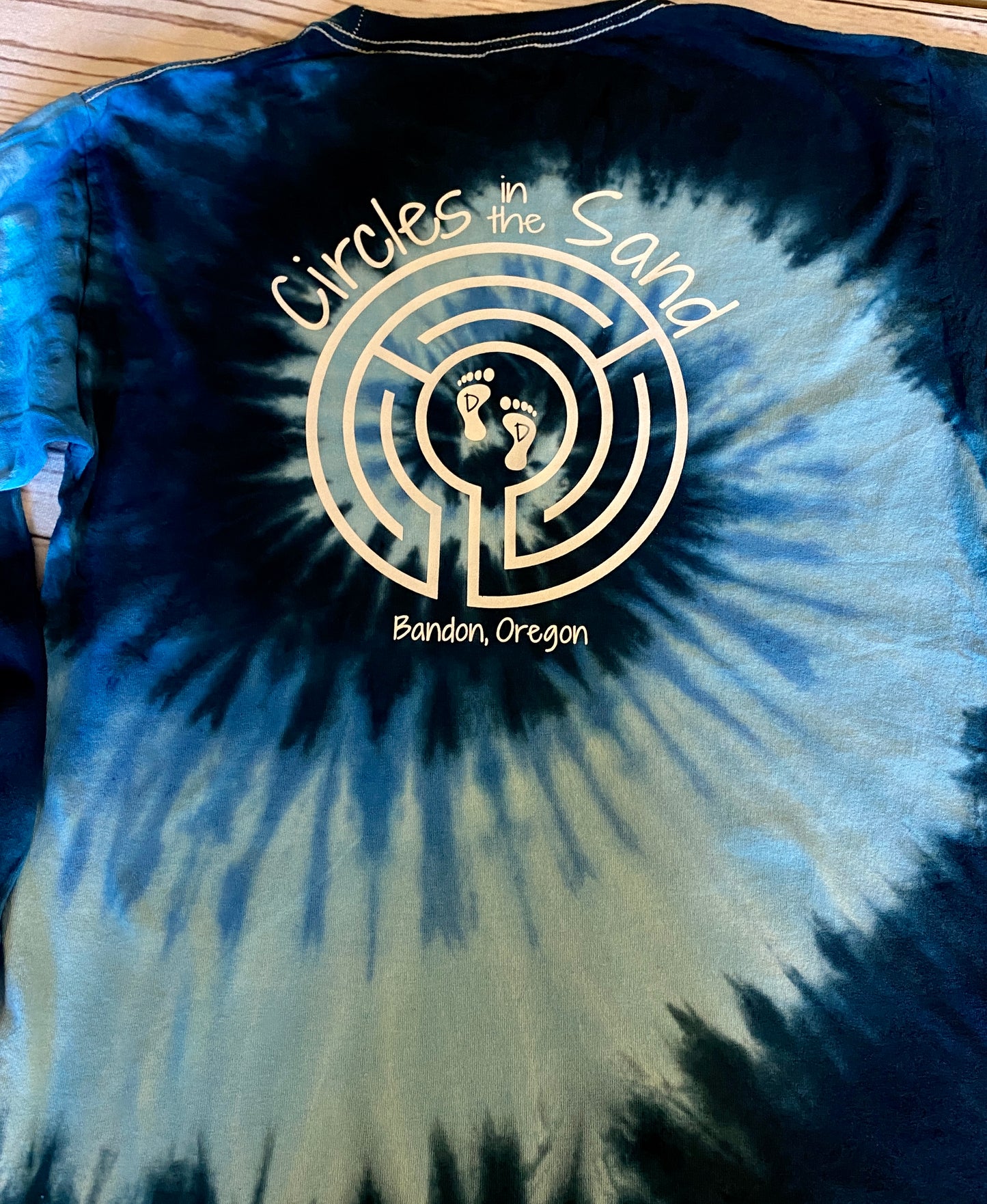 Adult Tie-dyed Long-sleeved T-shirt