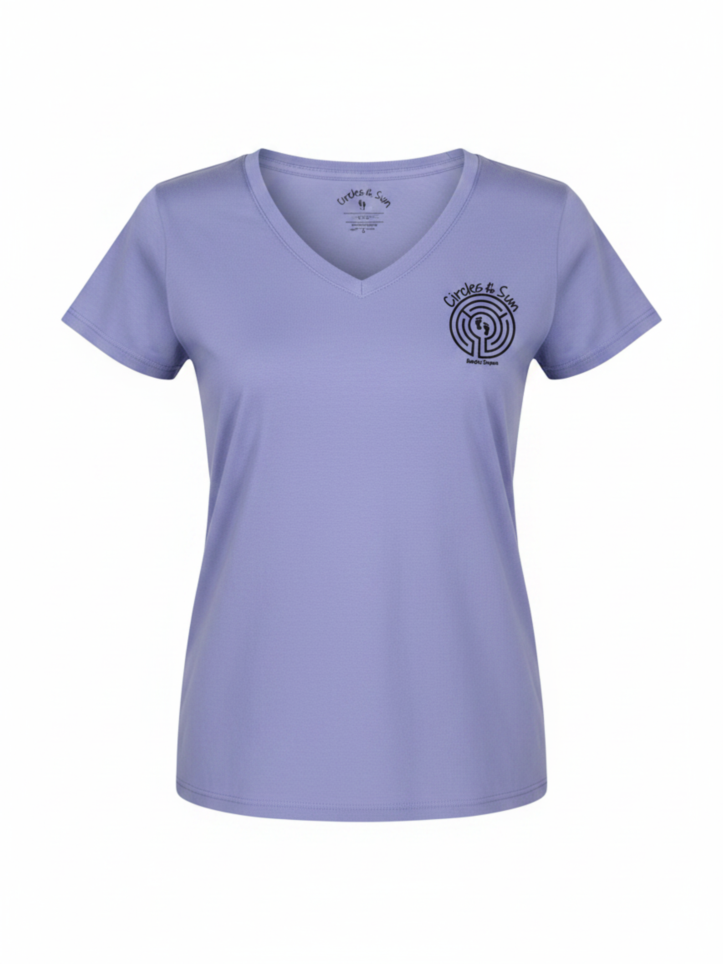 Ladies  V-neck T-shirt