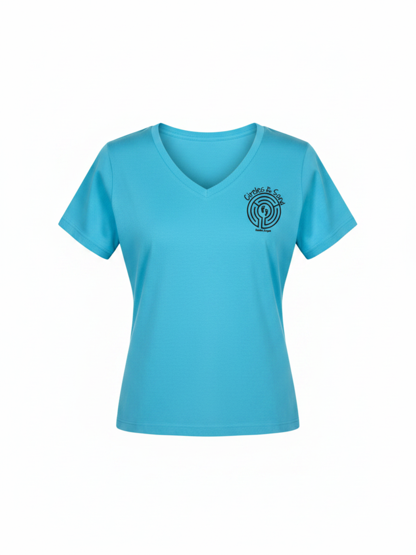 Ladies  V-neck T-shirt